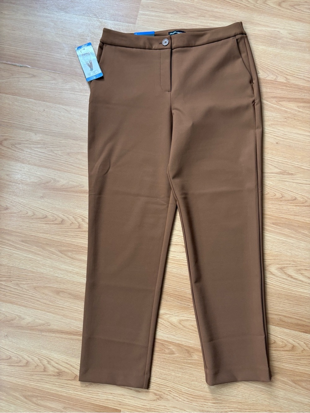 Hilary Radley women’s camel Brown Dress Pants Sz 10